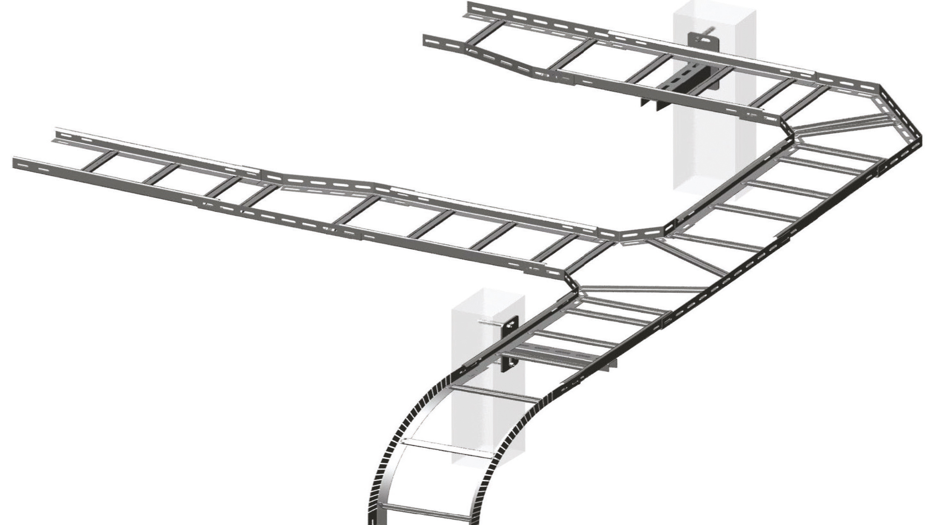 CABLE LADDERS WITH RIVET